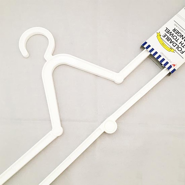 日本製造🇯🇵 毛巾折疊曬衣架【PONYKASEI】露營衣架 折疊衣架 伸縮曬衣架-細節圖4