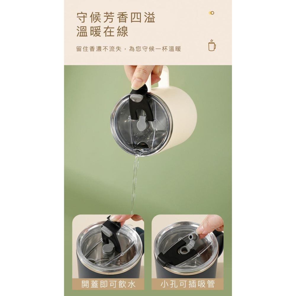 304不鏽鋼雙層保溫馬克杯500ml/420ml【日本FOREVER】不鏽鋼馬克杯 馬克杯 馬克杯附蓋 隨行杯 保溫馬克-細節圖7