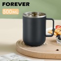 304不鏽鋼雙層保溫馬克杯 420/500ML【日本FOREVER】不鏽鋼馬克杯 馬克杯 馬克杯附蓋 隨行杯 保溫馬克-規格圖10