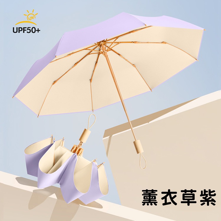 【好拾選物】莫蘭迪清新雨傘 | 陽傘 | 折疊傘-細節圖9