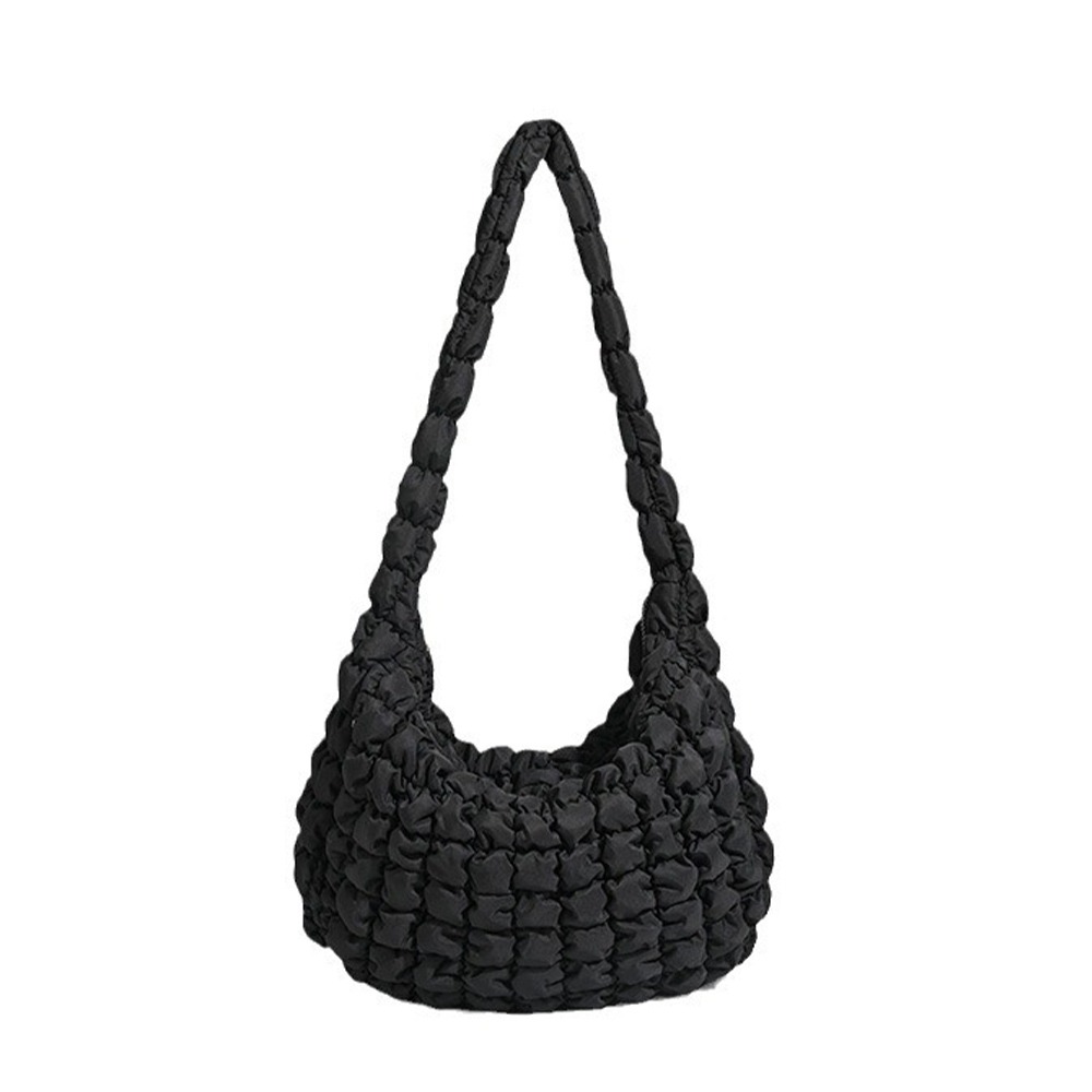 【MISUE】韓版雲朵皺褶側背包｜大容量 泡泡包 通勤包-細節圖5