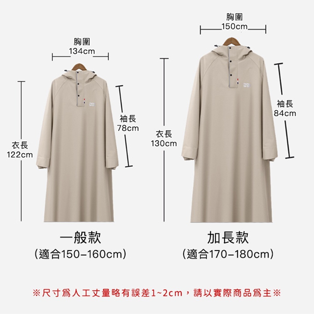 【好拾選物】一件式加寬版雨衣｜速乾機車雨衣｜拉鍊式設計-細節圖5
