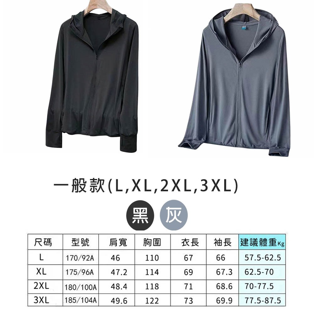 【悠行嚴選 YUGO】夏季冰絲涼感防曬外套｜UPF50+抗UV｜速乾運動外套-細節圖7