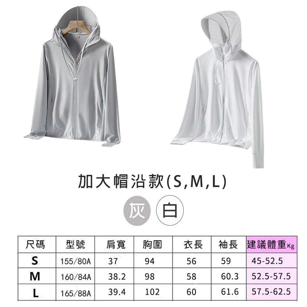 【悠行嚴選 YUGO】夏季冰絲涼感防曬外套｜UPF50+抗UV｜速乾運動外套-細節圖8