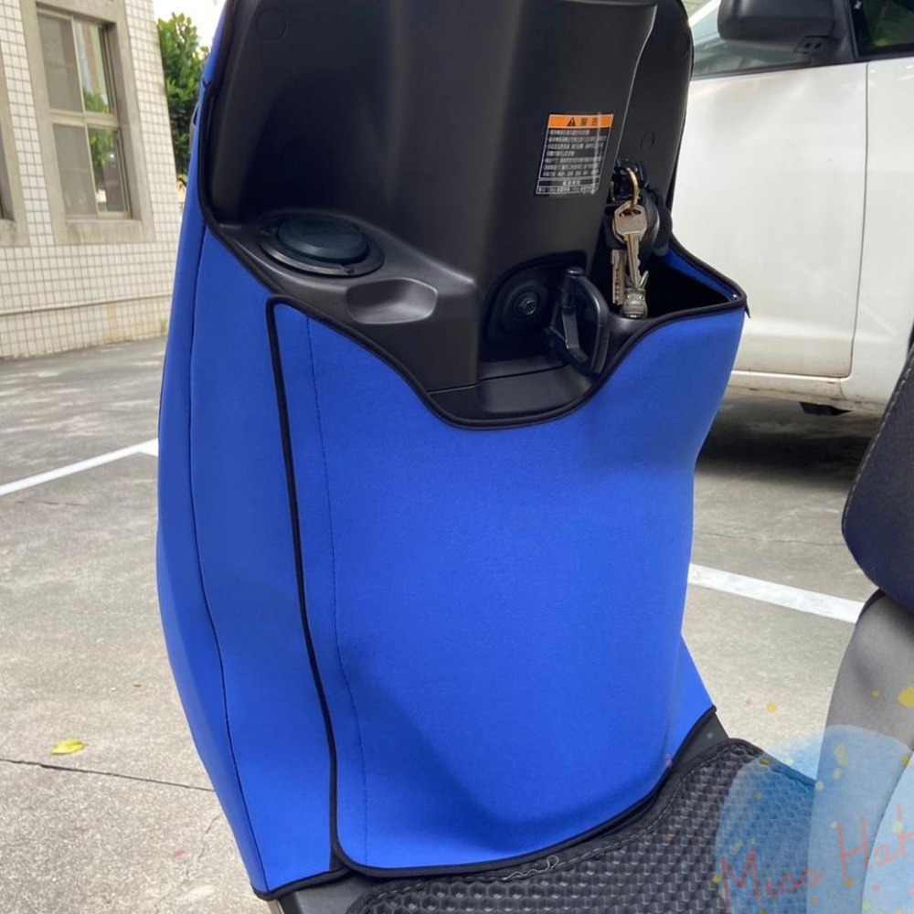 全新現貨 YAMAHA Vinoora 潛水布材質 保護龍頭 車頭 防水防刮車套 全包覆超服貼質感佳 可客製 (三色)-細節圖5