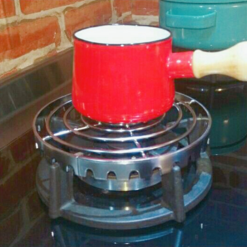 耐高溫鍋爐架 瓦斯爐架 台灣製造MIT 巧夫人節能聚熱圈  平底鍋架 鉅齒凹槽瓦斯爐架-細節圖2