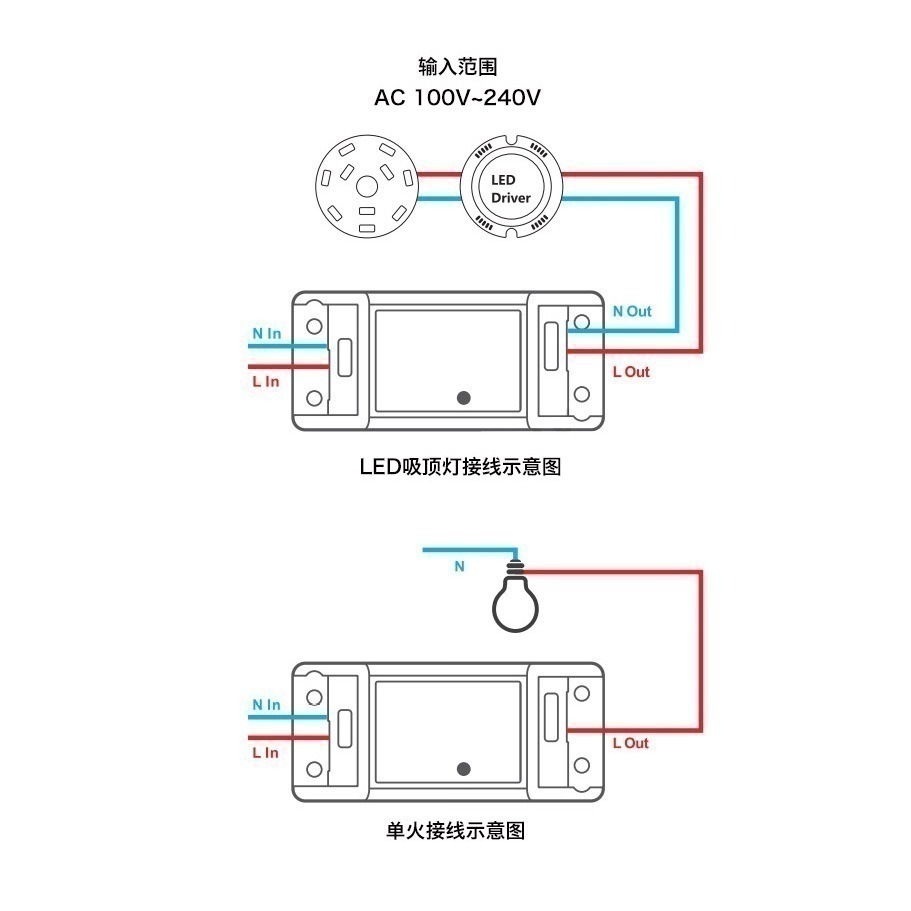AI聲控省電開關 APP遠端三用通斷器SWITCH-WF【易微聯+RM輕智能遙控+線控】ewelink手機網遠端開關燈-規格圖6