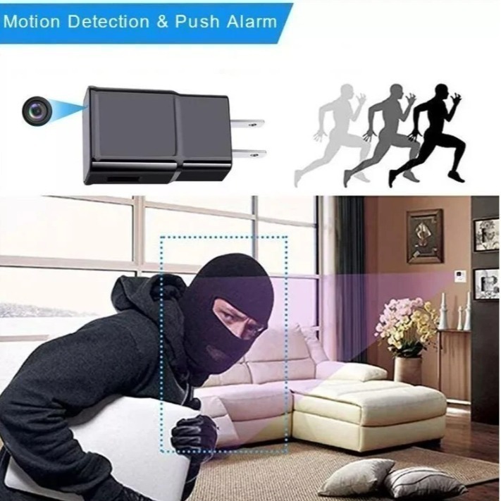 全台唯一不用包膜就看不到針孔 插頭監視器K9U USB充電頭造型 LOOKCAM微型遠程攝影機 完全無破綻-細節圖5