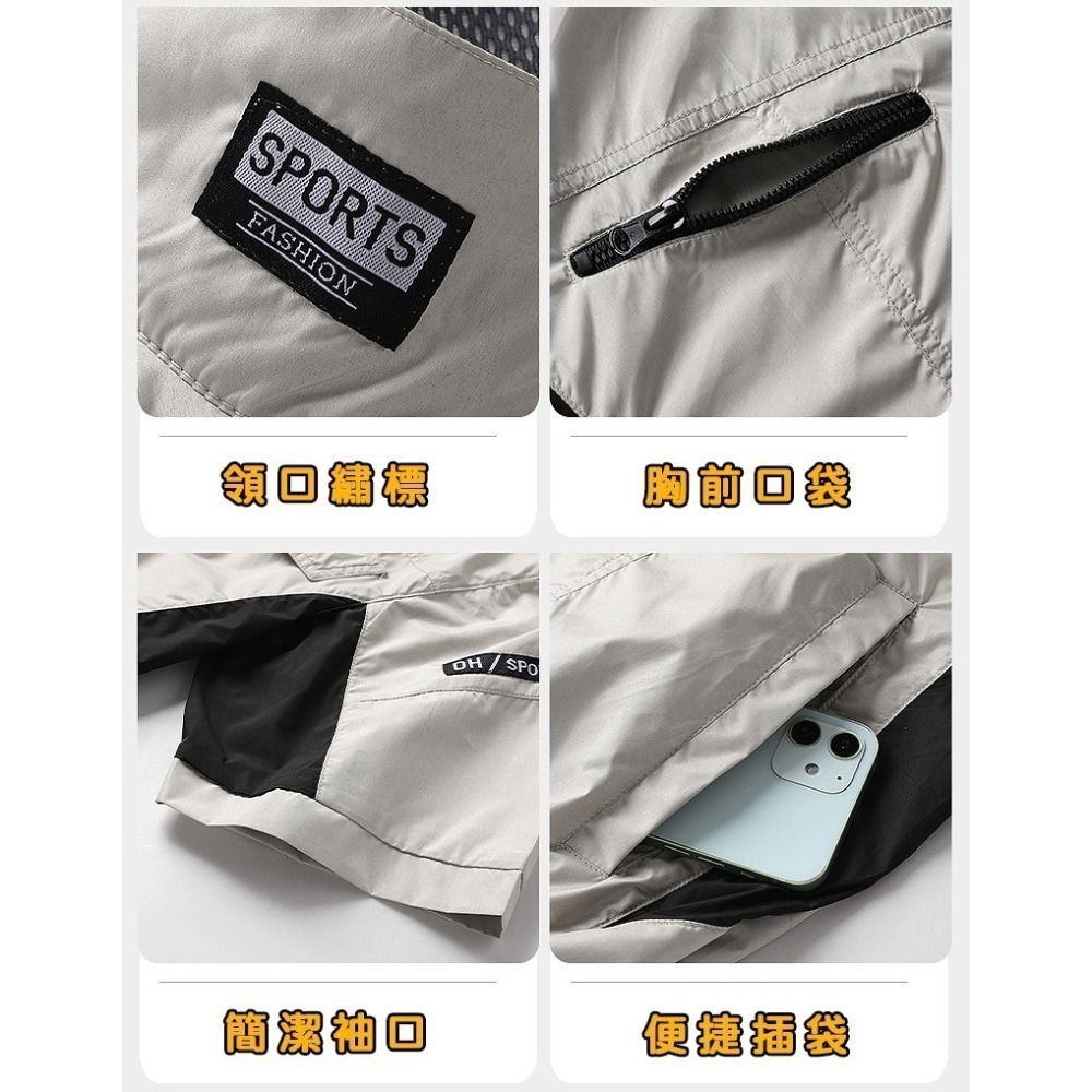 拒絕夏天濕汗 主動式空冷衣 冷風工作服 USB供電空調衣 風扇冷卻衣 移動風扇 工地施工 物流外送 吊車司機-細節圖10