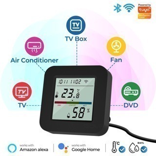 AI冷氣控制 TUYA智能生活(黑豆) IOT溫度濕度紅外線遙控器 APP學萬用習型遙控器 手機家電冷氣電視學習遙控器-細節圖10