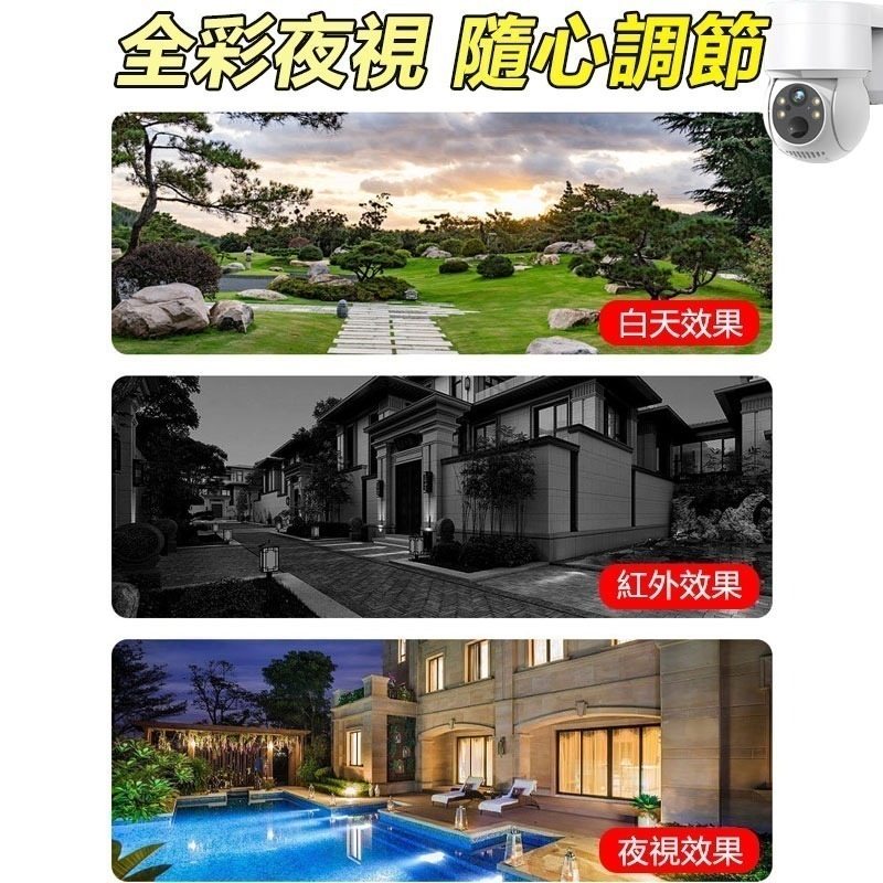 太陽能免插電免佈線 PIR感應警報WIFI無線監視器 1080P錄影追蹤 攝影機 AI智慧監控iCSee超級看看-細節圖7