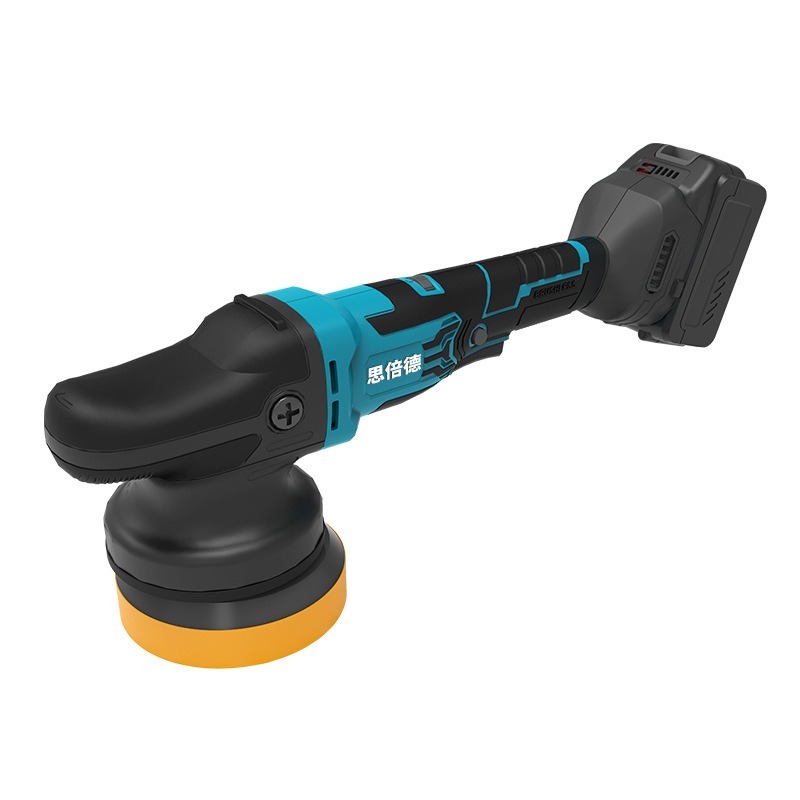 台灣免運 RO拋光機 DA震動機 GA震動機 牧田款電池 偏心打蠟 打蠟機 偏心 拋光機 同心軸 打蠟機汽車打蠟-細節圖3