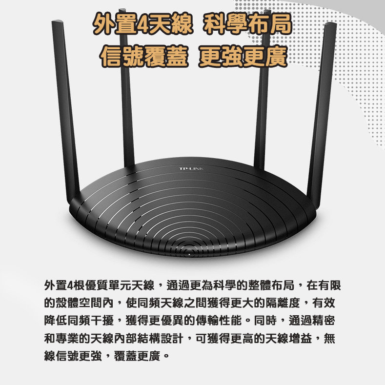 TP-LINK WDR5660易展版無線5G雙頻路由器-細節圖4