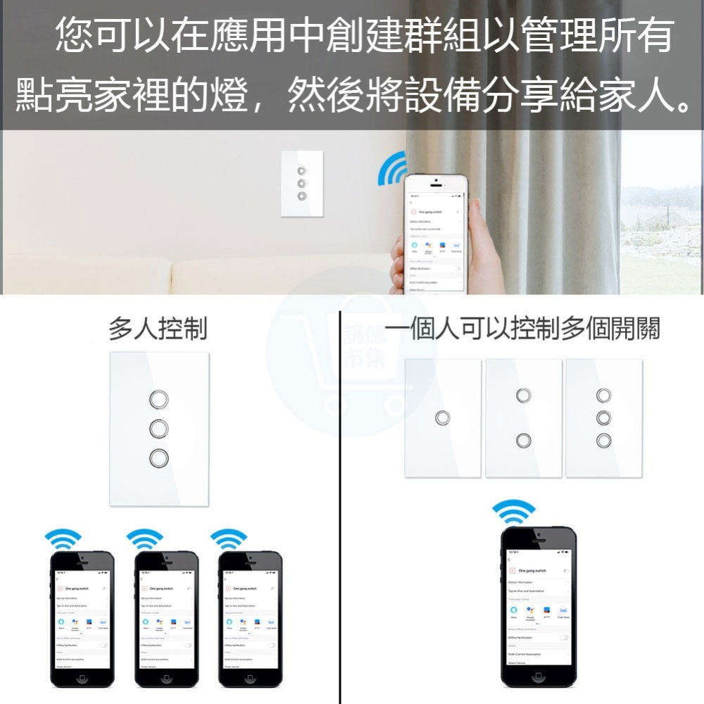 台灣免運 Tuya智能生活  ZigBee APP遠端開關【118台灣版 單火零火兩用 電燈切】手機APP聲控智慧照明-細節圖5