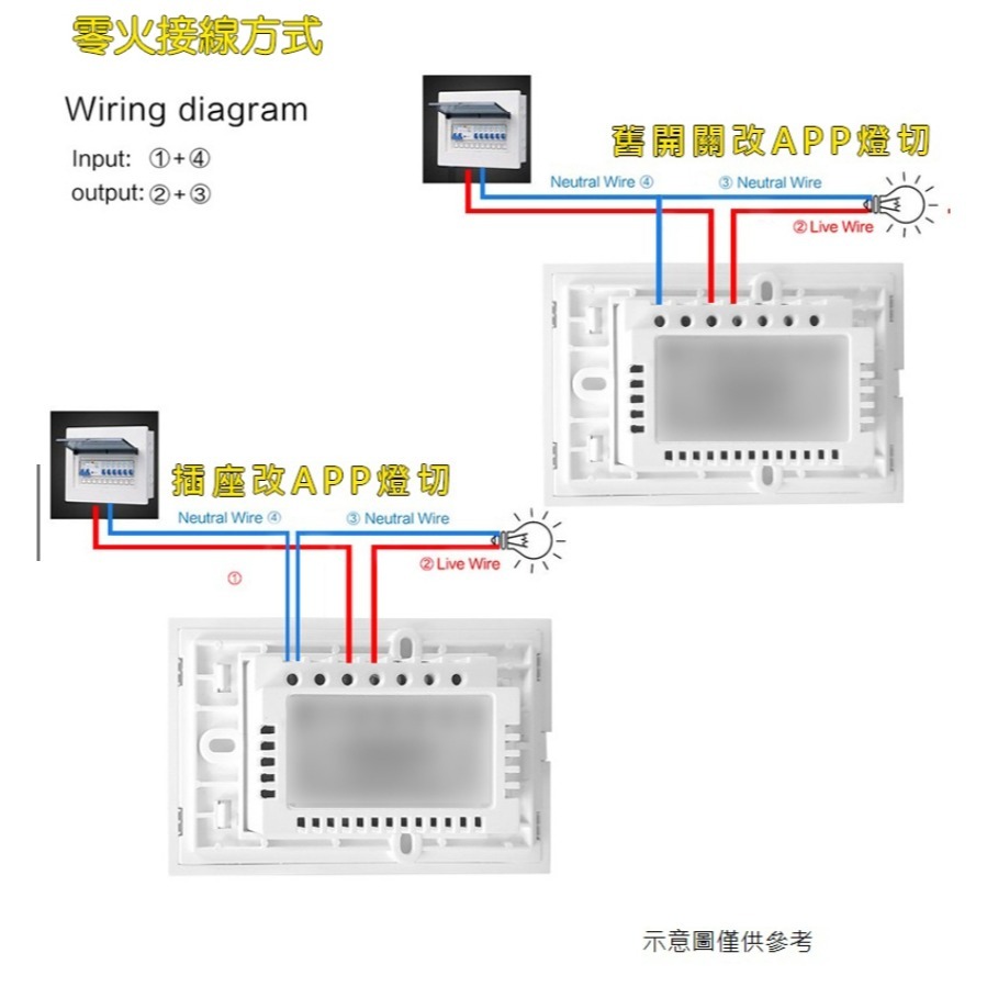 台灣免運 Tuya智能生活  ZigBee APP遠端開關【118台灣版 單火零火兩用 電燈切】手機APP聲控智慧照明-細節圖8