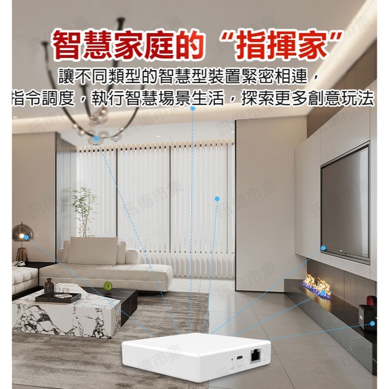 台灣免運 Tuya智能生活 IOT Matter多平臺有線網關homekit & ZigBee-細節圖6