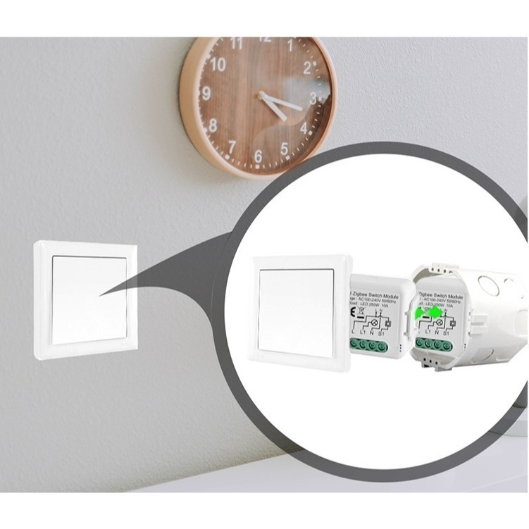 台灣免運 Tuya智能生活 ZigBee單火通斷器 手機APP遠端開關 可配homekit 智慧照明-細節圖4