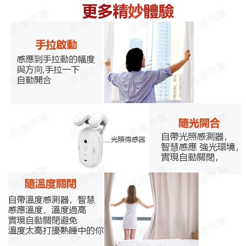 台灣免運 Tuya智能生活 窗簾機(WiFi單開)羅馬桿 軌道 APP遠端控制 語音開關 定時開關-細節圖6