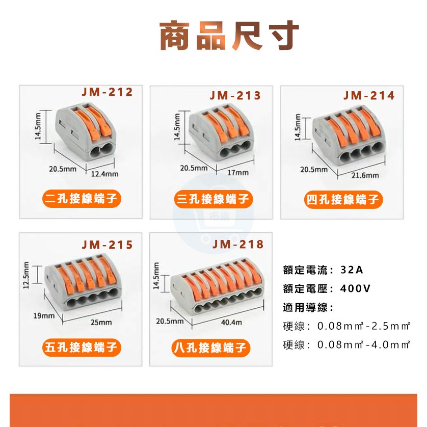 【水晶頭 烏龜夾 整包批發價 】PCT電線接線器 快速接線夾 端子夾 接線端子 壓接端子 分線器-細節圖4