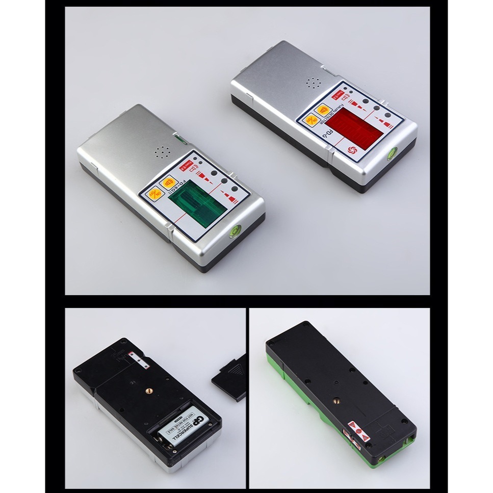 不怕太陽光 5線綠光水平儀專用接收器 雷射水平儀 不怕太陽曬 送支架 福田Fukuda-細節圖6