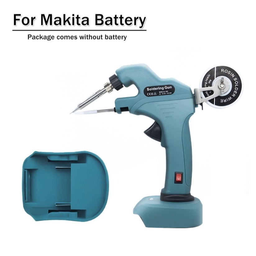 【台灣免運】鋰電池焊錫槍NL106CL 牧田18V 鋰電焊錫槍 烙鐵 充電電銲槍 點錫槍 焊接槍 電烙 出錫槍 焊錫-細節圖3