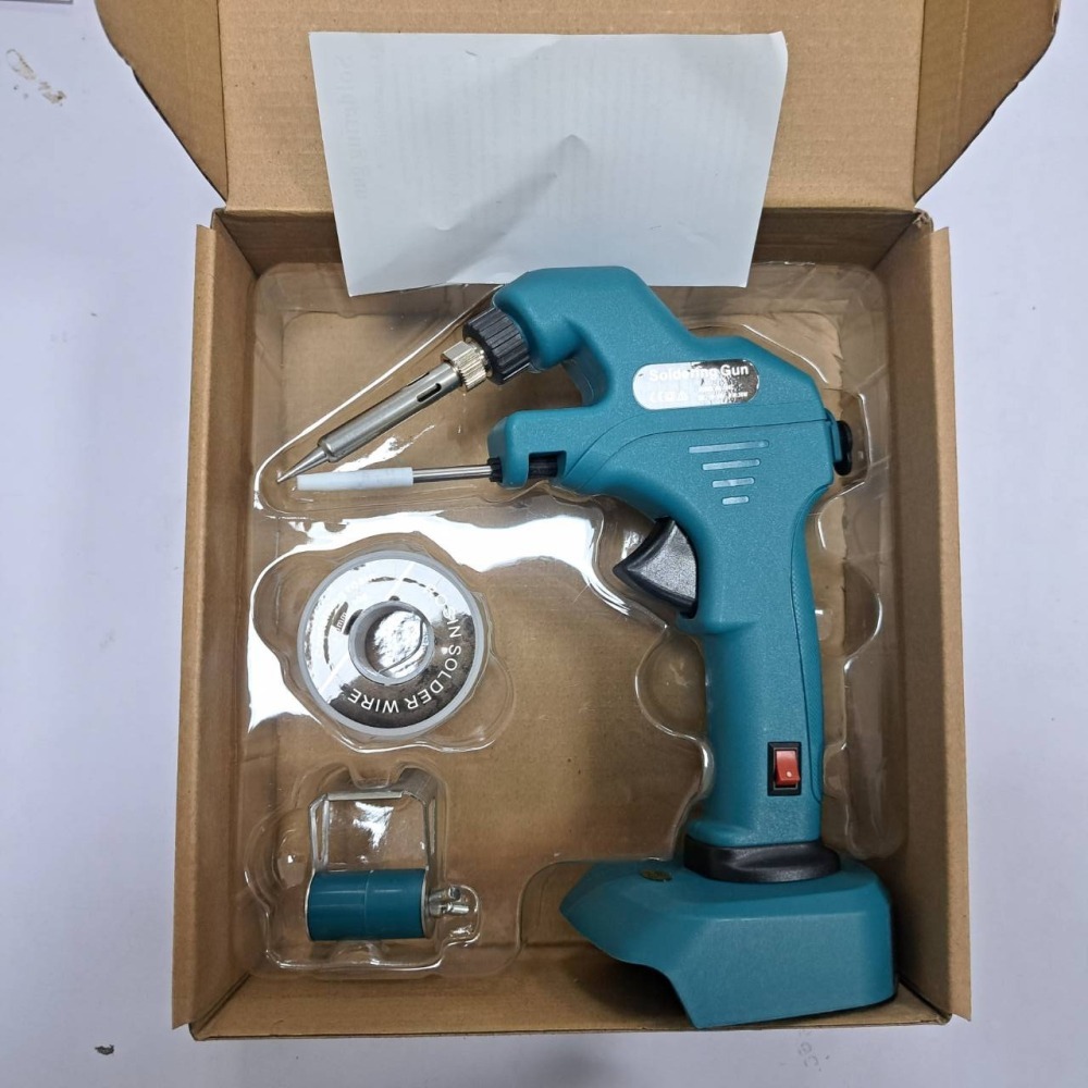 【台灣免運】鋰電池焊錫槍NL106CL 牧田18V 鋰電焊錫槍 烙鐵 充電電銲槍 點錫槍 焊接槍 電烙 出錫槍 焊錫-細節圖6