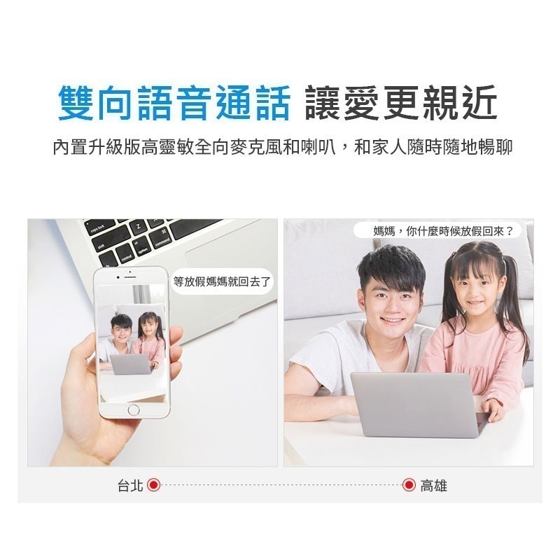 TUYA智能生活 360度遙控旋轉連動監視器 APP雲端攝影機 可搭配鐵捲門-細節圖4