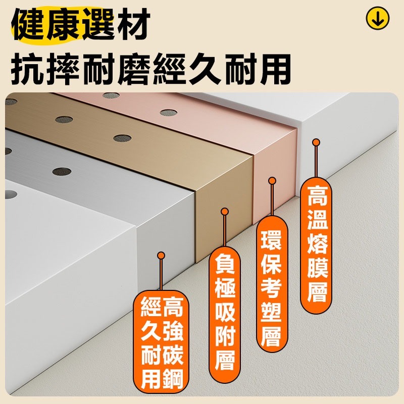 【多功能洞洞板】 置物架 壁掛置物架 桌上洞洞板 洞洞板配件 夾式洞洞板 桌上置物架-細節圖2