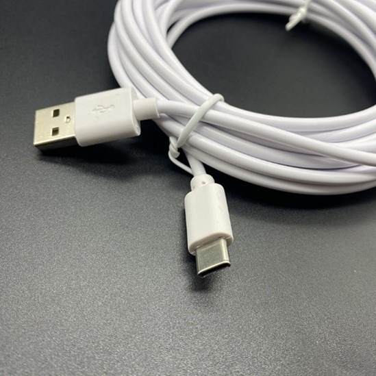 USB-C充電線｛3米｝白色