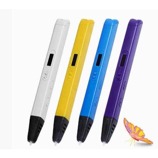 3D打印筆高溫顯示(白)