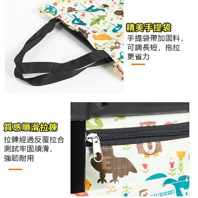 折疊伸縮手拉購物車 菜籃車 購物車 買菜拉車 推車 摺疊購物車 拉車 貨物推車 台灣出貨-細節圖6