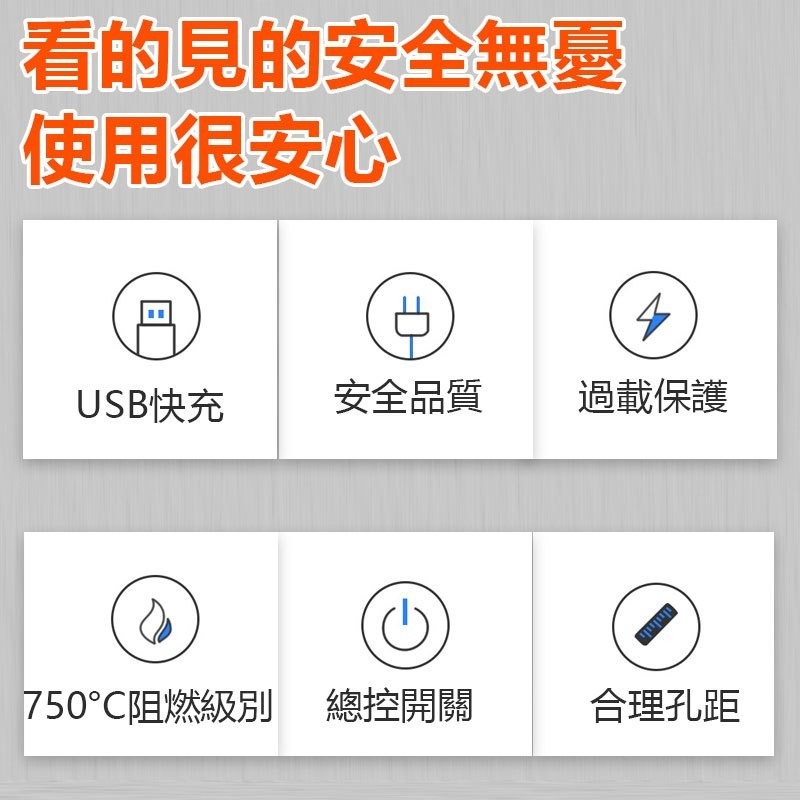 省電神器 遠端智慧延長線【4x4USB排插】定時延遲 Tuya智能生活 APP手機控製定時控制 AI插座-細節圖4