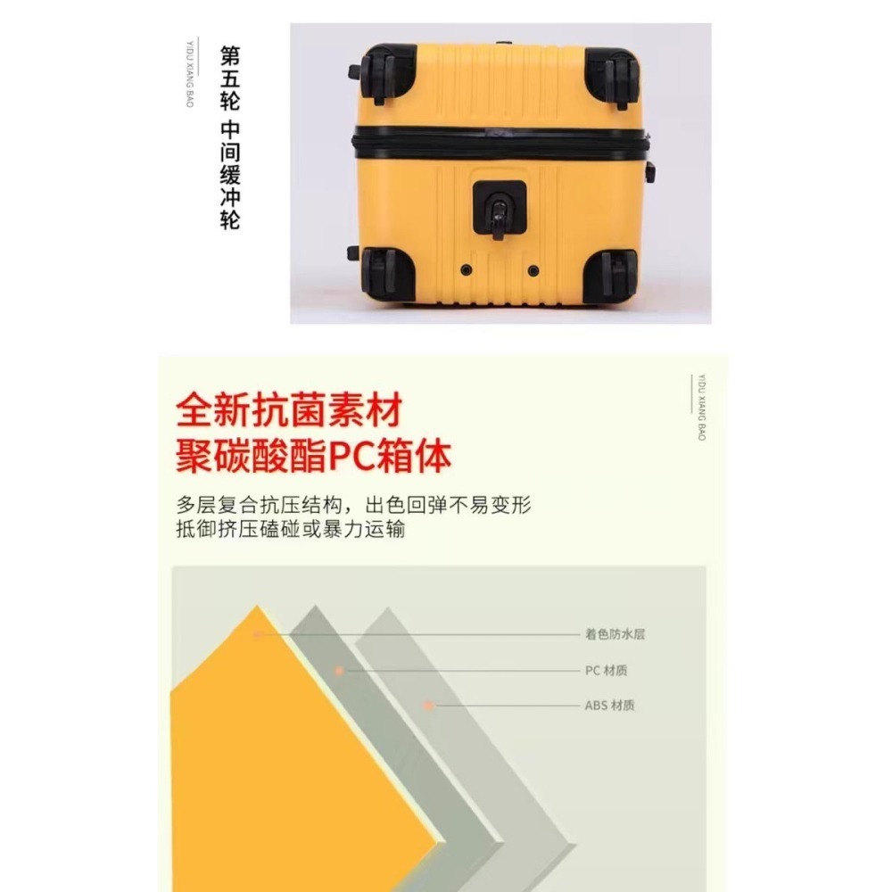 25年最新胖胖行李箱 28吋3/7開超大行李箱 行李箱 胖胖箱 防爆拉鏈行李箱 畢旅行李箱-細節圖8