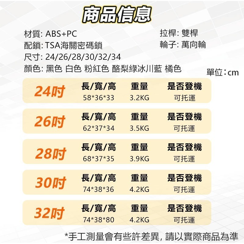 25年最新胖胖行李箱 28吋3/7開超大行李箱 行李箱 胖胖箱 防爆拉鏈行李箱 畢旅行李箱-細節圖10