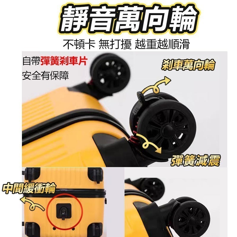 25年最新胖胖行李箱 28吋3/7開超大行李箱 行李箱 胖胖箱 防爆拉鏈行李箱 畢旅行李箱-細節圖4