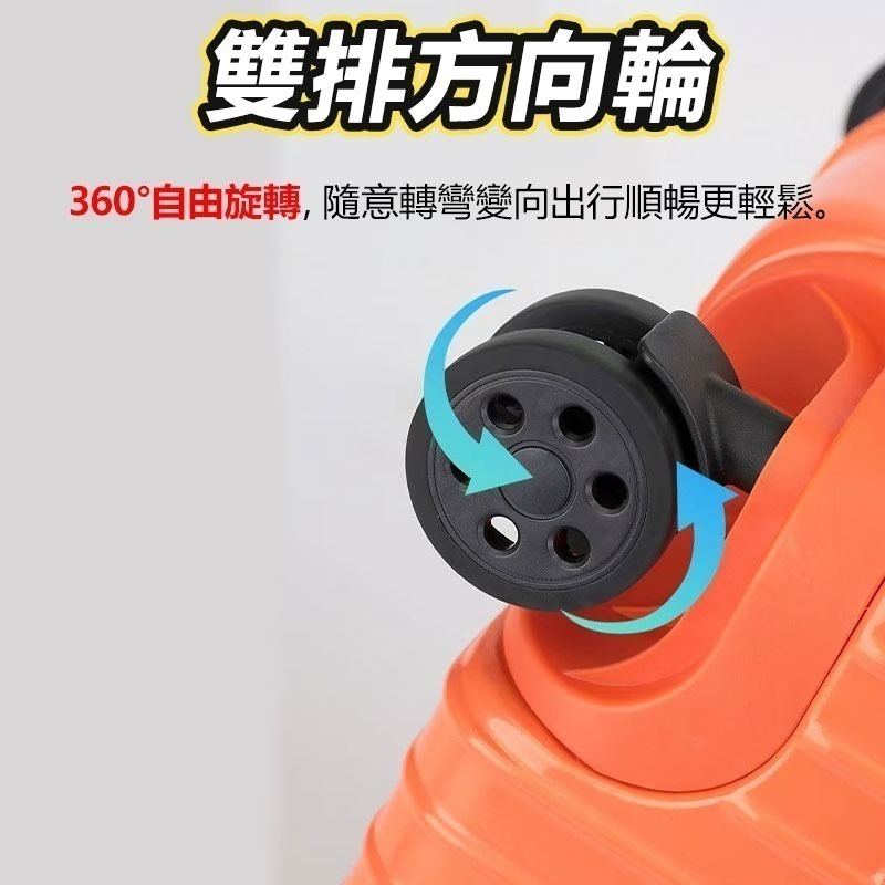 台灣出貨 25年款 ins網紅28吋超大 胖胖行李箱【3/7開設計】9012 2015行李箱 旅行箱 胖胖箱 旅行箱-細節圖4