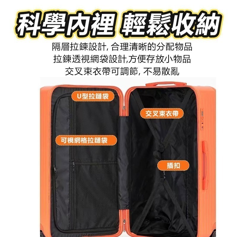 台灣出貨 25年款 ins網紅28吋超大 胖胖行李箱【3/7開設計】9012 2015行李箱 旅行箱 胖胖箱 旅行箱-細節圖8