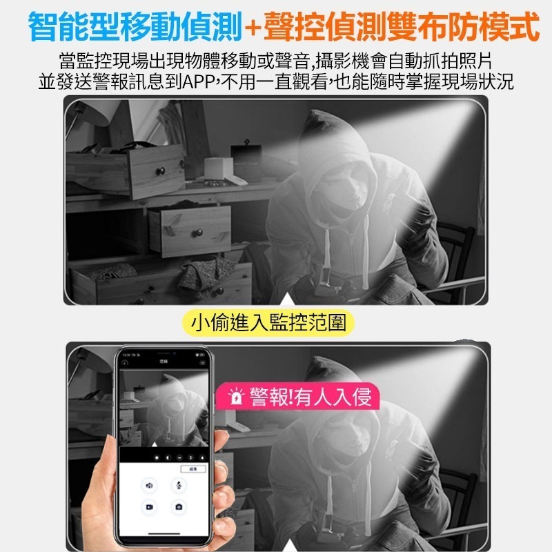 哨兵模式待機10天🔥偵測錄影PIR 迷你骰子行車紀錄監視器V3 iWFCam可遠端APP警報推送攝影機-細節圖4