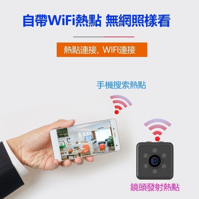 哨兵模式待機10天🔥偵測錄影PIR 迷你骰子行車紀錄監視器V3 iWFCam可遠端APP警報推送攝影機-細節圖6