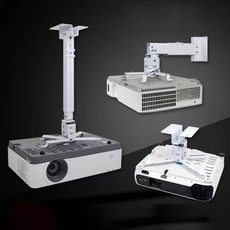 台灣現貨 投影機支架 伸縮支架 爪型吊架 通用吊架 壁掛 吊裝 多角度可調 伸縮支架 穩固投影-細節圖3