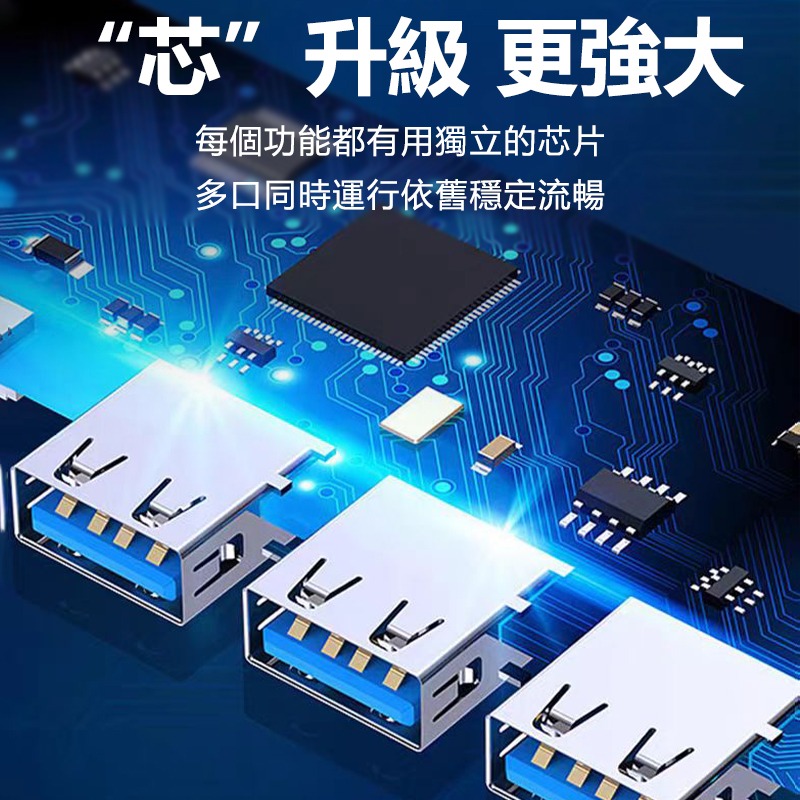 4合一Type-C集線器Hub｜USB3｜iPad手機投影/Mac轉接USB讀卡機-細節圖3