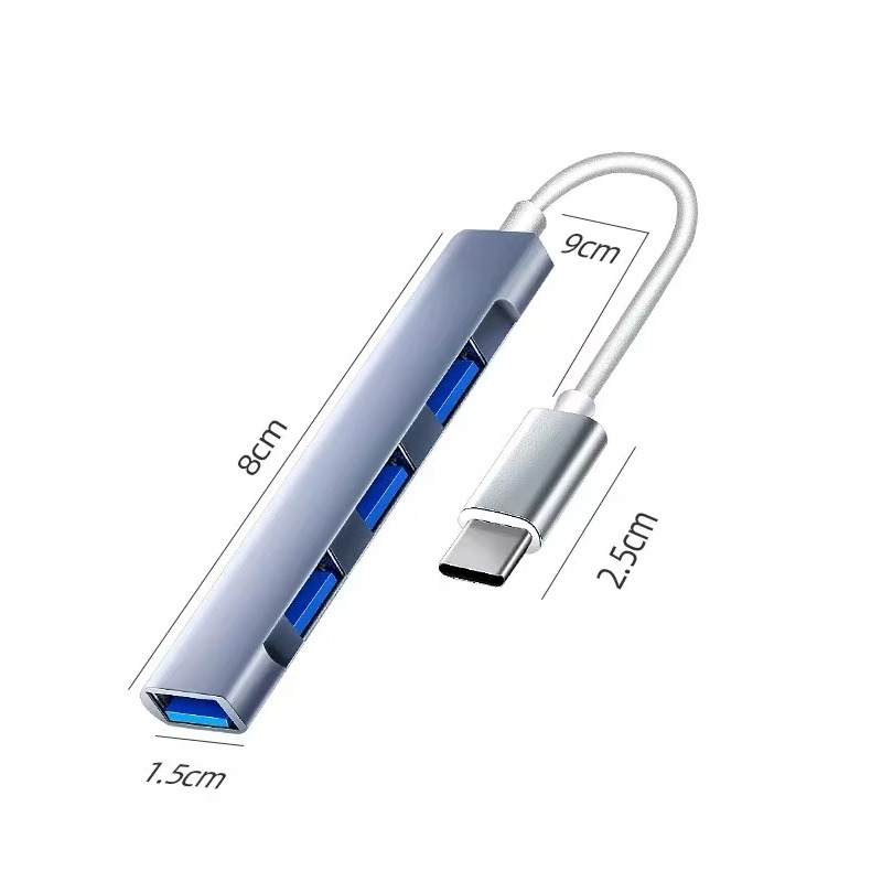 4合一Type-C集線器Hub｜USB3｜iPad手機投影/Mac轉接USB讀卡機-細節圖8