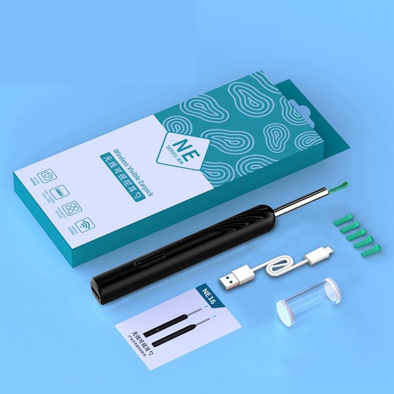 黑NE16挖耳勺(分體)8件勺