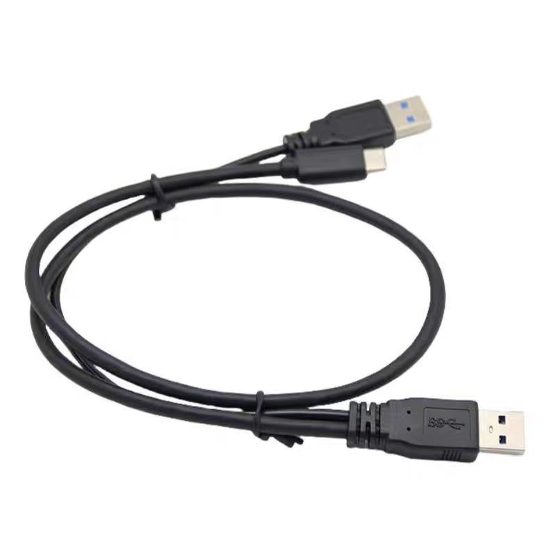 輔助供電-雙頭USB3.0轉USB-C TYPE-C for Lexus-細節圖2