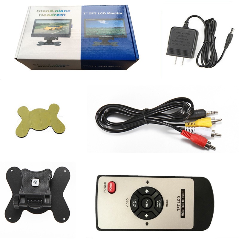 7吋HDMI 高畫質IPS螢幕高亮 附喇叭 VGA 車用 工業 顯示器-細節圖3