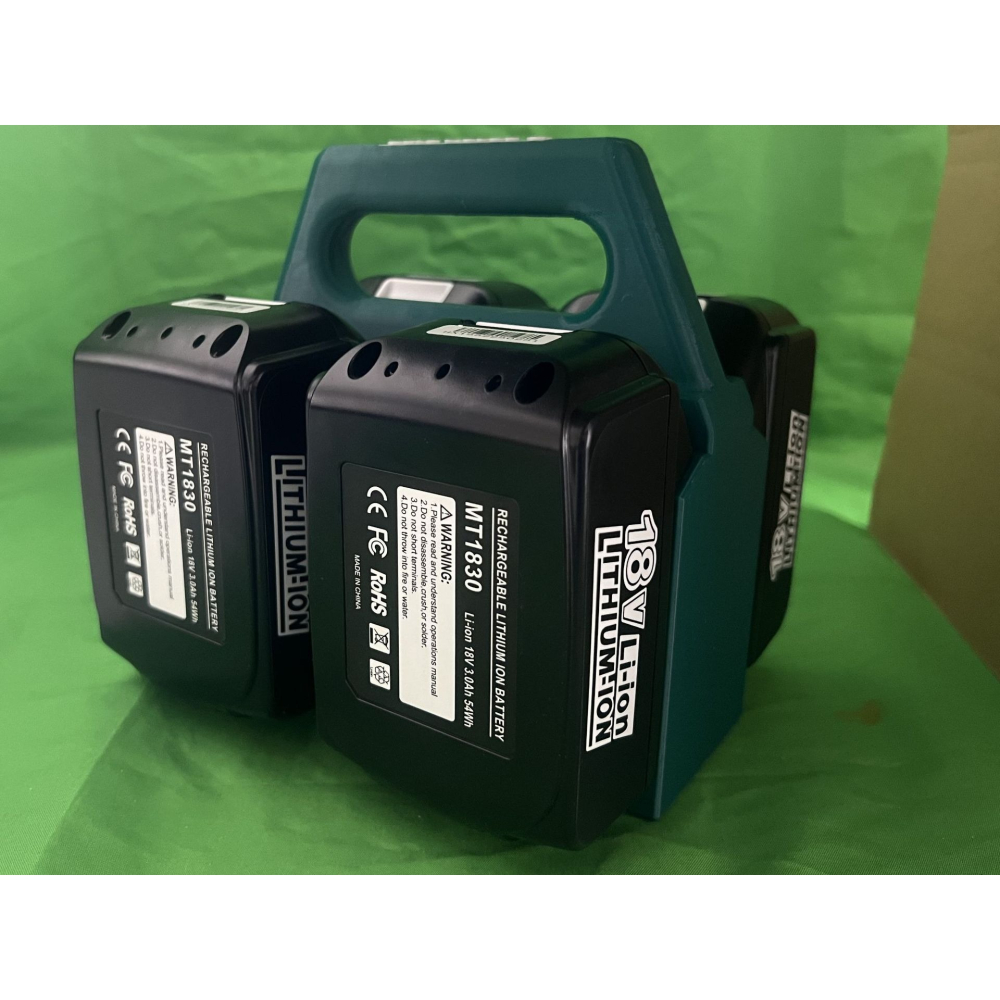 MT款電池手提架 適用18V牧款MT電池架 電池收納架-細節圖2