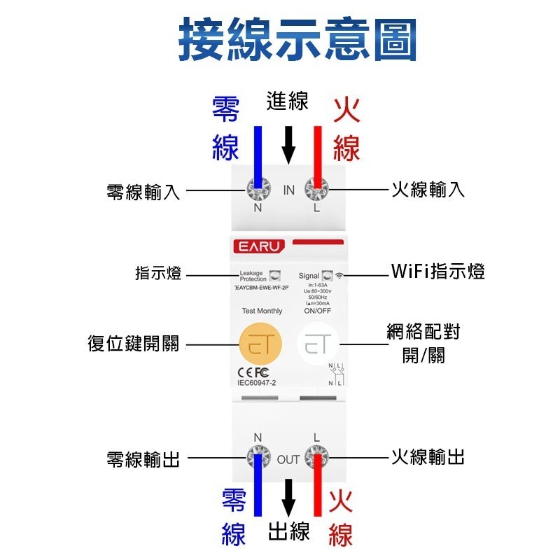 省電神器 【100-240V用電管理 計量電表】遠端計量保護器 手機APP 遠端定時開關-細節圖6