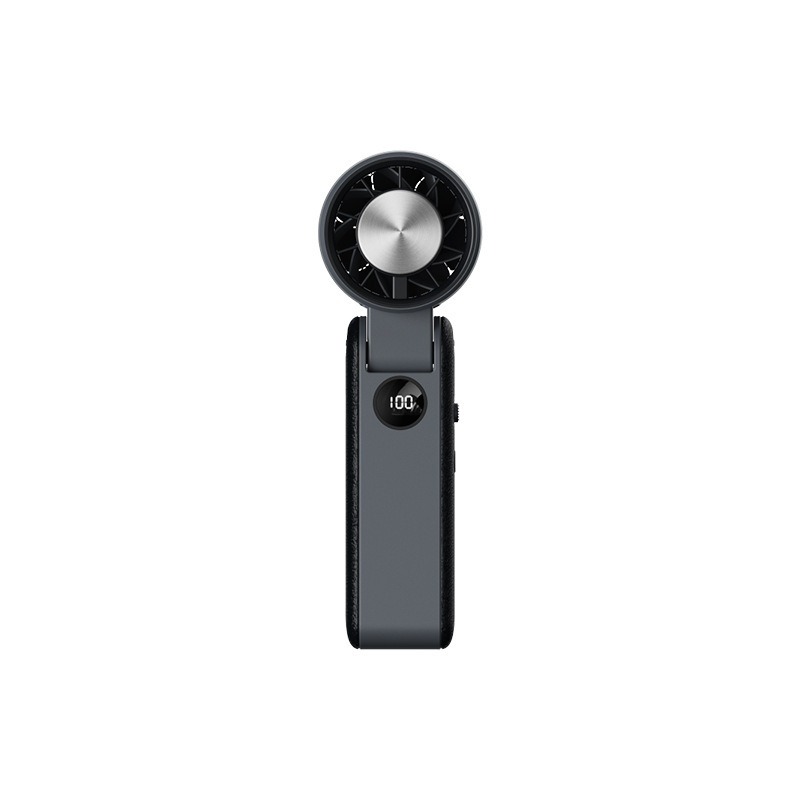 8H超續行🔋冰敷掛脖風扇(可折)黑