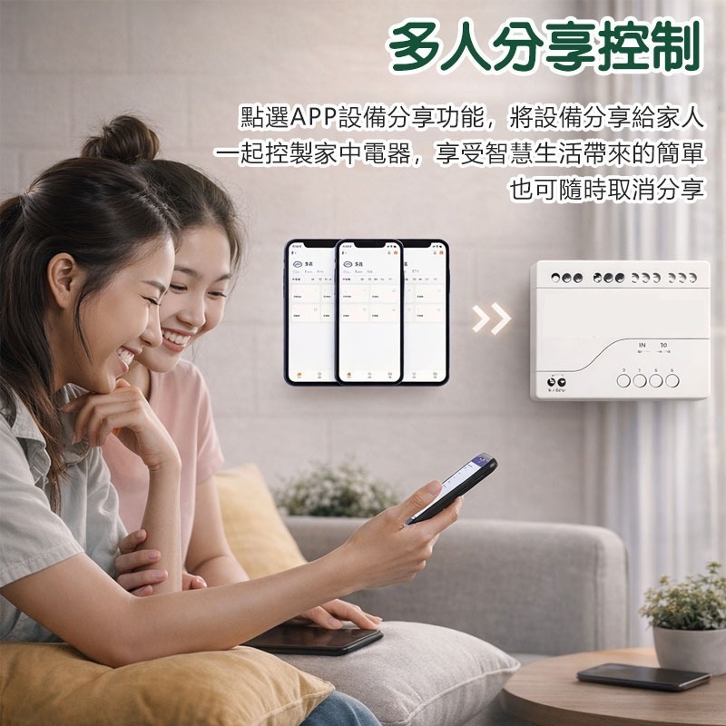 訊億✨APP快速捲門遠端開門｛遠端看著開門才安全｝AI遠端鐵捲門控制器 TUYA智能生活 IOT 可連接格來得3S安進-細節圖4