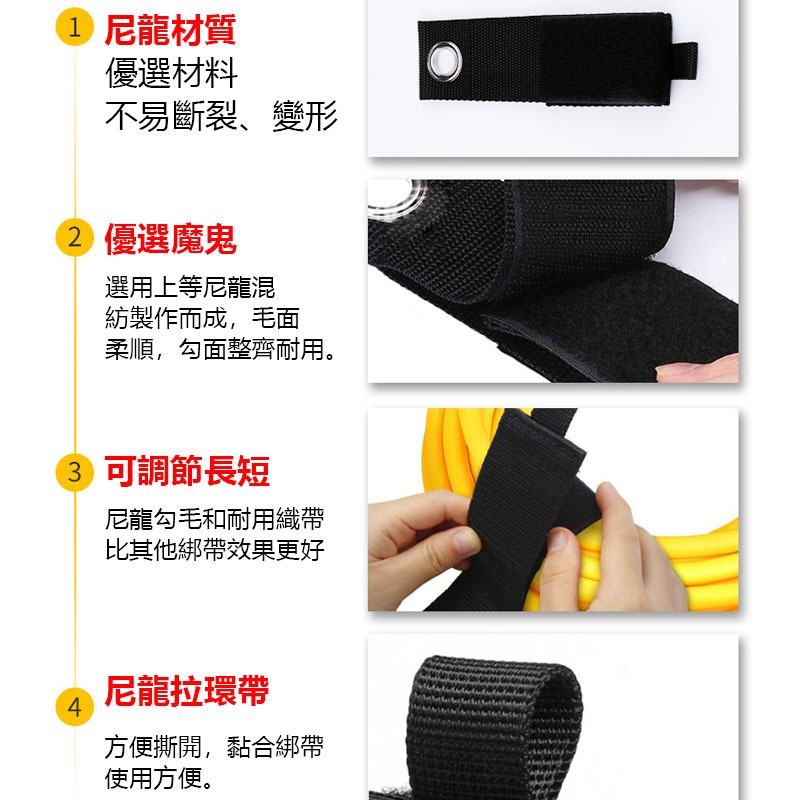 環形收納綁帶 重型儲物綁帶 雙面魔鬼氈  尼龍重型綁帶  掛式重型儲物綁帶 工具線束 裝備收納-細節圖6